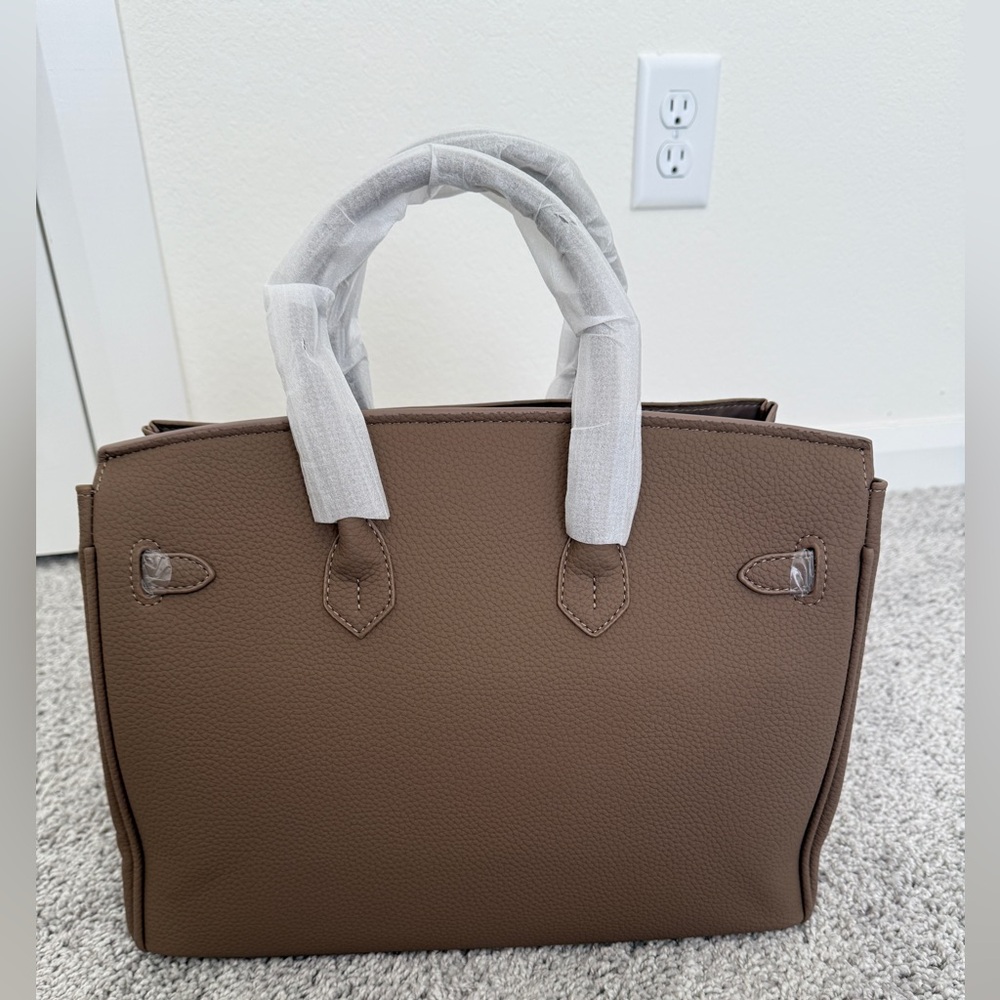INSPIRED B BAG SIZE 35 in dark taupe